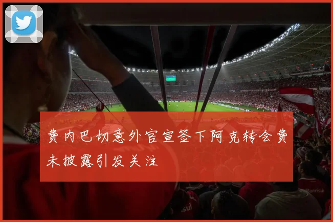 费内巴切意外官宣签下阿克转会费未披露引发关注